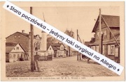 TROKI TRAKAI - LITWA - okręg Wilno, Kolumna Zygmunta III kościół domy 1933