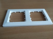 Ramka podwójna Siemens Delta line 5TG2...Biały