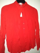 Czerwona koszula damska xs cropp 