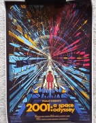 Plakat filmowy odyseja kosmiczna  kubrick 2001 30x42 cm format A3