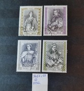 3466-3469 3466-69 Poczet królów i książąt polskich 1996 r. 