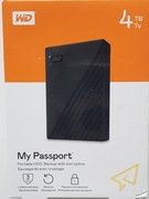 Dysk WD MY PASSPORT 4tb Nowy 