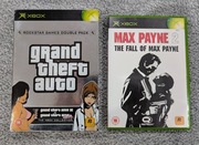 Zestaw 3 Gier Xbox Original GTA Double Pack VC i III, Max Payne 2. 3xA Mega