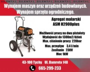 Wynajem agratu malarskiego ASM H2900PLUS