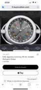 Zegarek Kuferek Louis Vuitton monogram eclipse