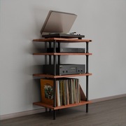 Szafka audio regał hifi na gramofon stojak na winyle