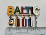 Magnes na lodówkę - 436b. BALTIC z przywieszkami 