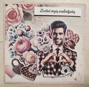 Kartka okolicznościowa na Walentynki Walentynka od niego r 