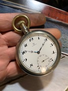 Zegarek kieszonkowy duza Omega 58mm  stal 