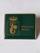 Herb dzielnica Warszawy Wawer przypinka pin odznaka 