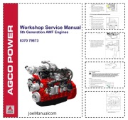 AGCO Power T4F Engine Workshop Service Manual Instrukcja serwisowa napraw