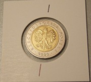 5 zł 2020 r. DESTRUKT... Skrętka, głęboki rant, NISKI NAKŁAD... SUPER