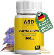 Ecdysterone 500mg Budowa Mięśni Siła Regeneracja