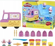 Play-Doh Ciastolina Świnka Peppa samochód z lodami F3597