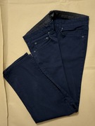 Granatowe spodnie męskie chinos 