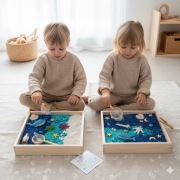 Zestaw Sensoryczny Montessori - Morska Przygoda | Ocean 800 g