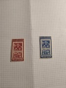 Znaczki Watykanu rzadkie 1951 