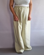 Modne i komfortowe spodnie z szerokimi nogawkami HANDMADE 