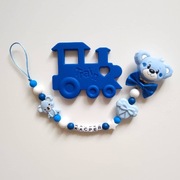 Silikonowe imienne zawieszki do smoczka 