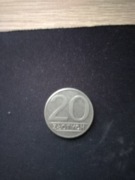 15.  PRL 20 zł.  z 1989 r.