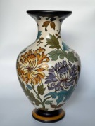 Duży, ręcznie malowany wazon Royal Gouda, Holandia, 40 cm, XX w.