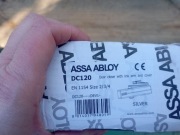 Samozamykcz DC120 srebrny 