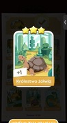 Monopoly Go Królestwo żółwia karta naklejka set 9 3*
