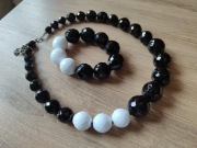 Naszyjnik + bransoletka UNIKAT!!  Czechosłowacja lata 60 Jablonec nad Nisou