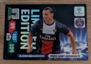 Karta piłkarska Adrenalyn XL - Zlatan Ibrahimović - limited edition 