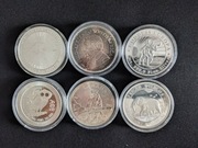 Srebrna moneta - Kangur Słoń Sowa Europa Krugerrand