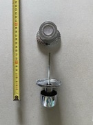 stara gałka do drzwi niklowana