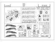 Katalog części Manitou MT-X 1440, MT-X 1840,  Seria A-E3 ENG