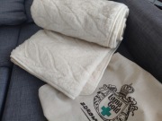 Koc Korektor / Topper 160x200 Lama Gold Zdrowy Sen z wełny merynos