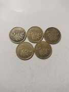 5x - 5 groszy 2003r.