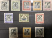 Barbados 1906 - Nelson i Olive Blossom - Zestaw 11 szt. - SG 145-152 - MH