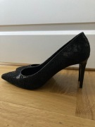 Czarne szpilki Saint Laurent YSL 