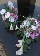 Stroik wiązanka kompozycja na cmentarz