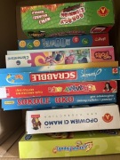 Zestaw gier scrabble junior sokole oko kalambury opowiem gorący ziemniak