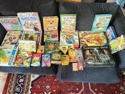 Zestaw gier planszowych trefl, Hasbro, kapitan nauka, LEGO, muduko