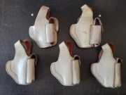 Biała kabura policyjna 