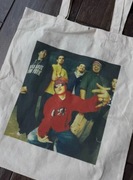 Torba tote bag Linkin park beige cotton bawełna bawełniana