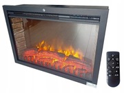 KOMINEK DO ZABUDOWY ELEKTRYCZNY BLYSS CZARNY 2000 W 76 X 54 X 23 CM