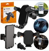 Uchwyt samochodowy Vergionic 8201 na telefon do kratki nawiewu praktyczny