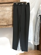 Czarne spodnie damskie MEXX, wełna z poliestrem, r36, eleganckie klasyczne