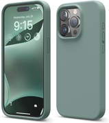 Etui iPhone 15 Pro z płynnego silikonu 6,1 Cale (Midnight Green)
