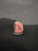 Pin Kapibara z nożem 2