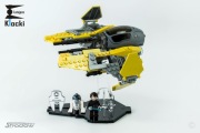 Ekspozytor, podstawka do LEGO Star Wars Jedi Interceptor 75038