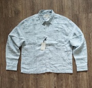 Nowa koszula lniana Abercrombie & Fitch L paski
