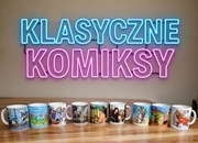 Zestaw prezentowy dla miłośnika komiksów Retro klasyka 10 kubków  dla geeka