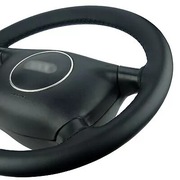 Pokrowiec na kierownicę pasuje do Audi A6 C5 Skóra naturalna